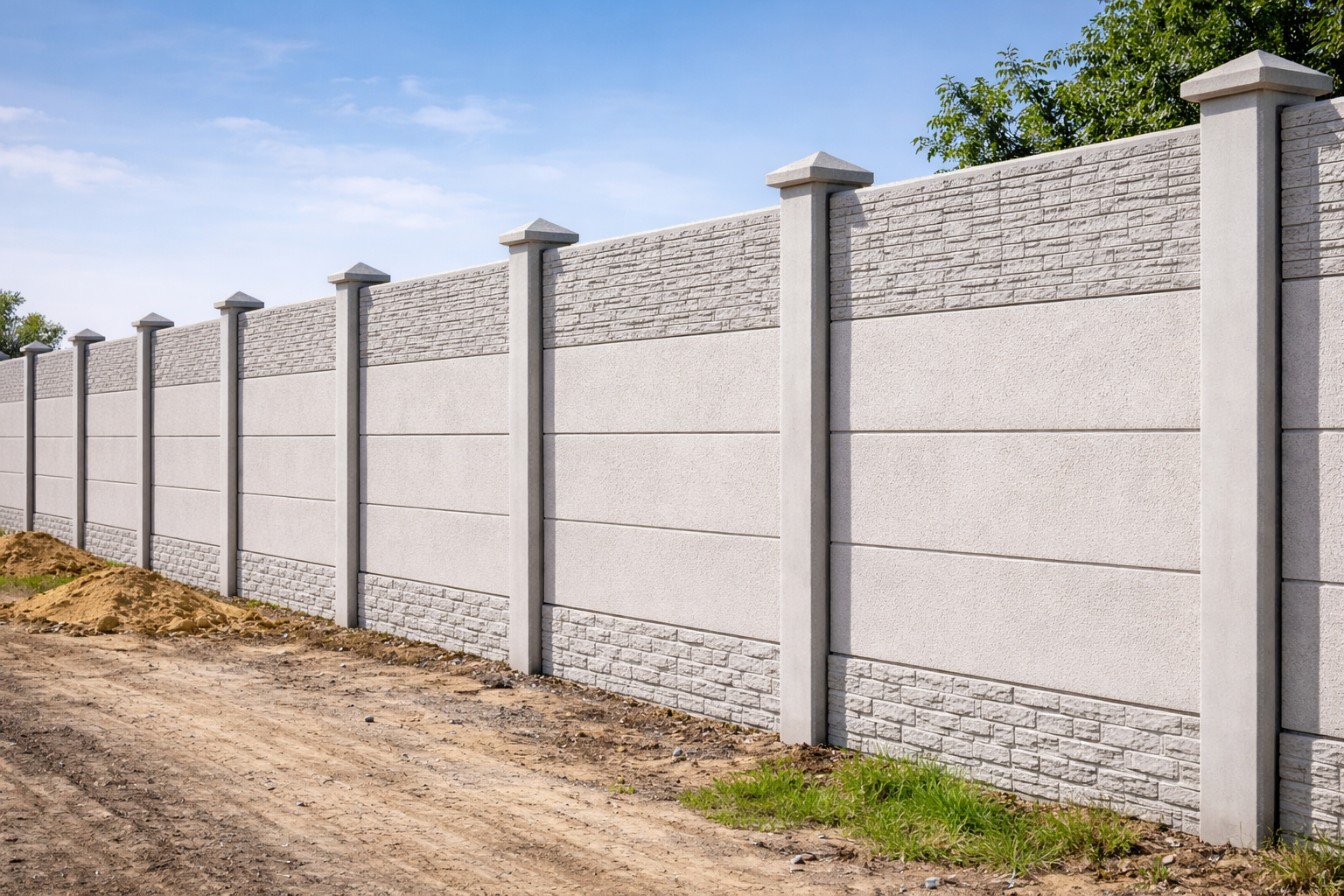 Precast Boundary Wall