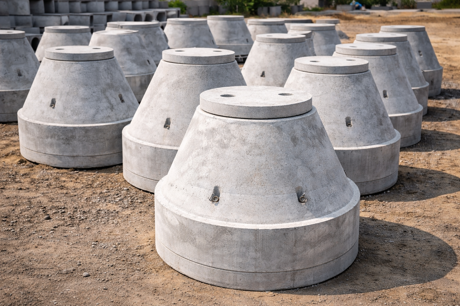 Conical Manholes